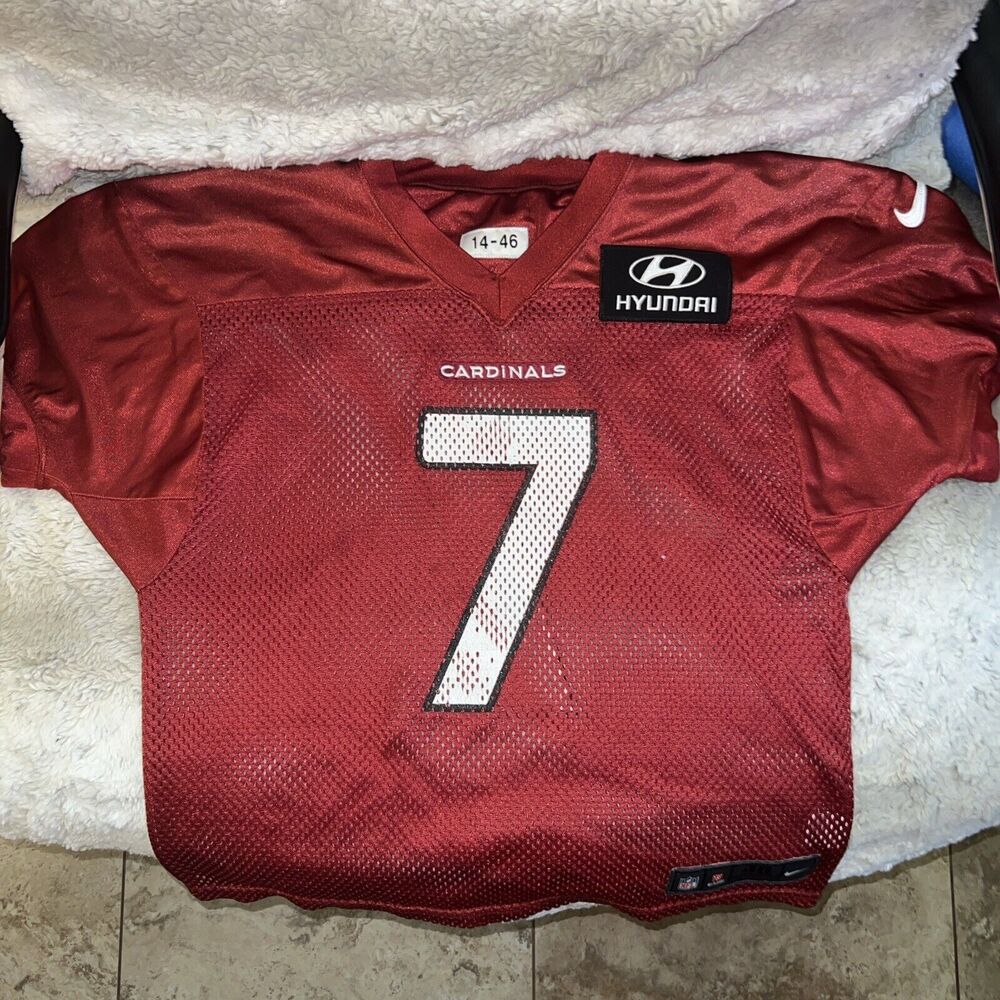 Arizona Cardinals Matt Leinart #7 Nike Hyundai Size 45 Practice Jersey
